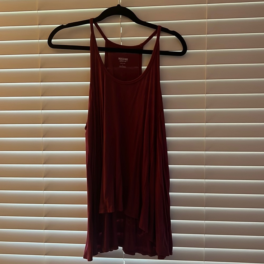 Mossimo Size L Red Tank